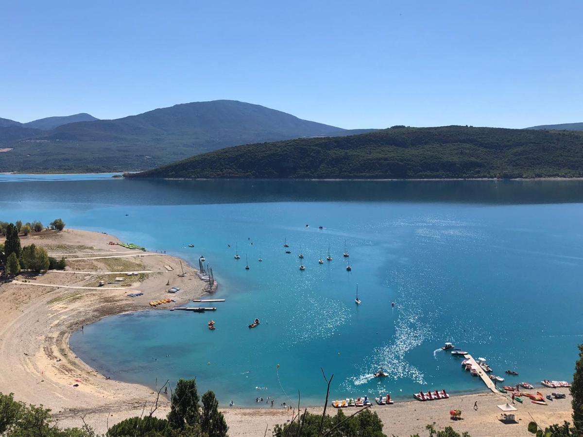 Les Gites Du Verdon, Cote Lac Sainte-Croix-de-Verdon Exteriör bild